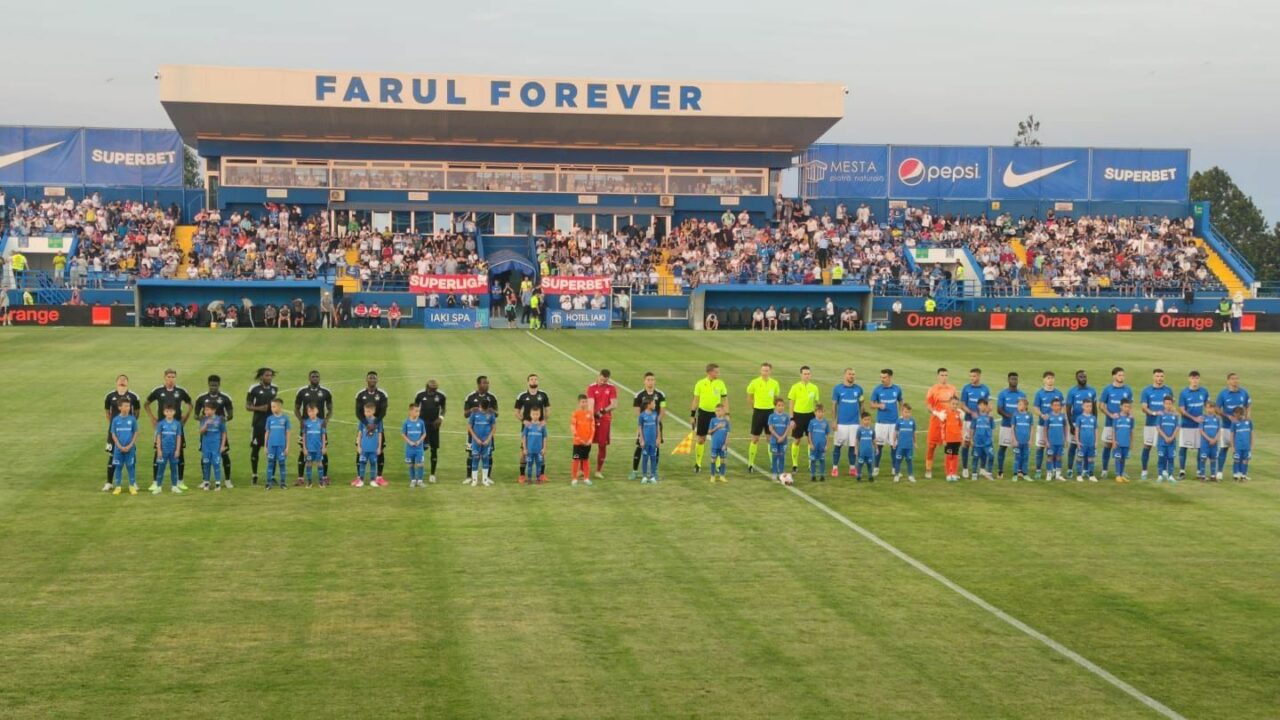 Farul Constanța – Sheriff Tiraspol, 1-0! VICTORIE mare pentru echipa lui Gică Hagi în preliminariile Ligii Campionilor