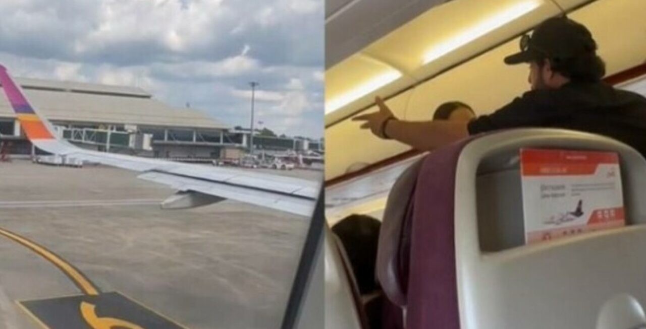 VIDEO | Un avion s-a întors din drum după ce un pasager a făcut o CRIZĂ de nervi. Bărbatul uitase o geantă în aeroport