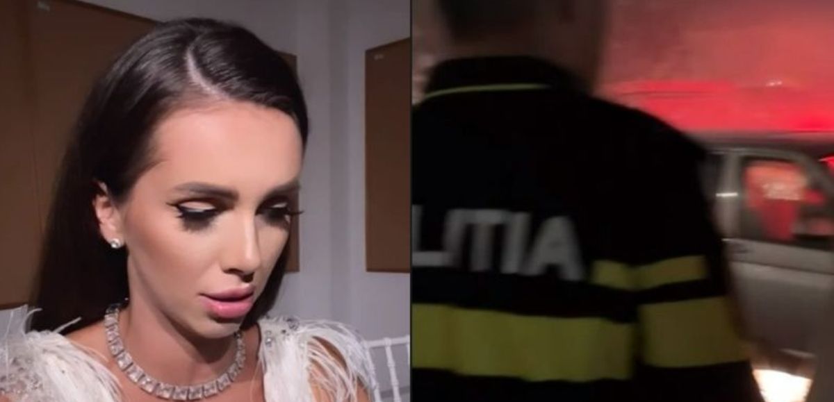VIDEO| Georgiana Lobonț, clipe de groază la un concert în Turceni. Scena a fost spulberată de vânt