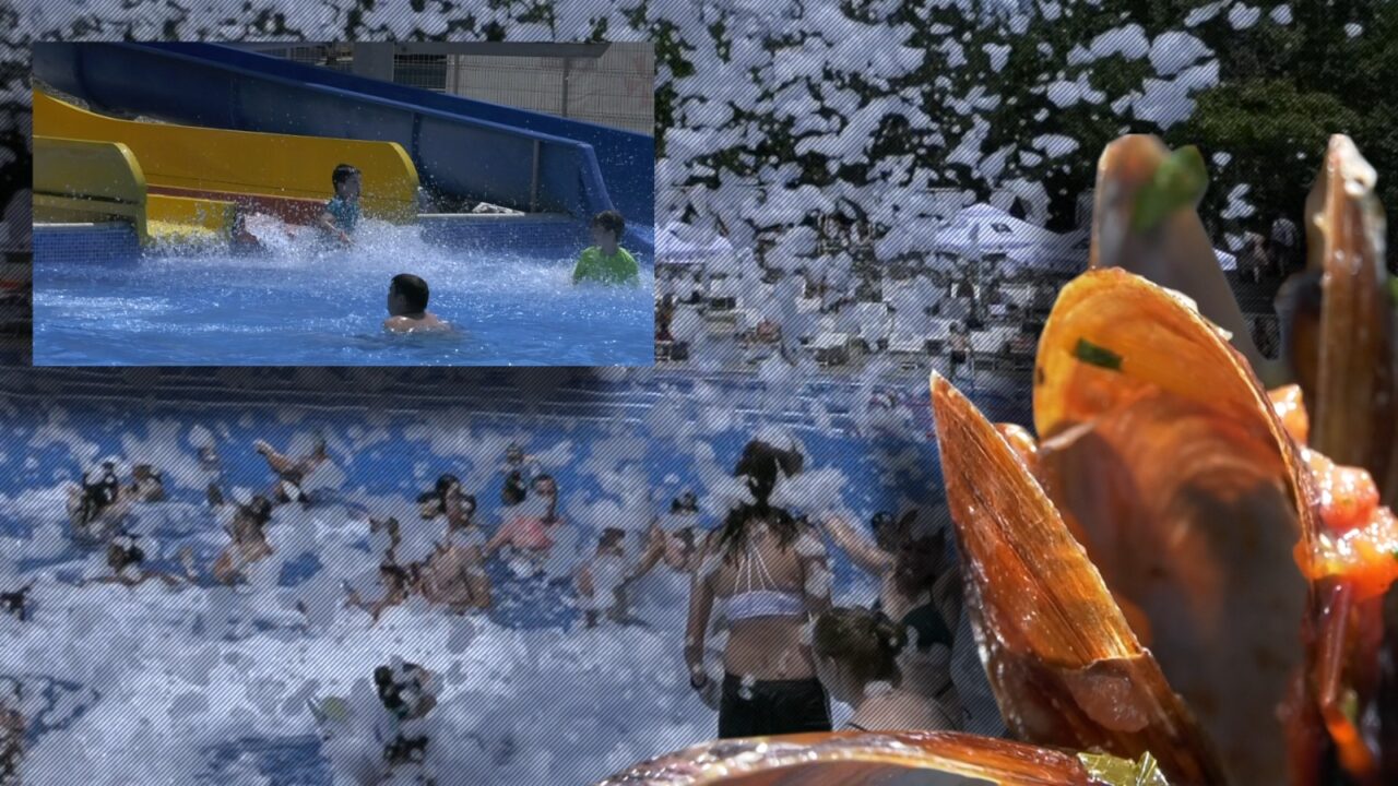 EXCLUSIV VIDEO | Bucureștenii au profitat de vremea caldă și au ieșit la piscină. „Este frumos! Mai ieftin aici decât la mare”