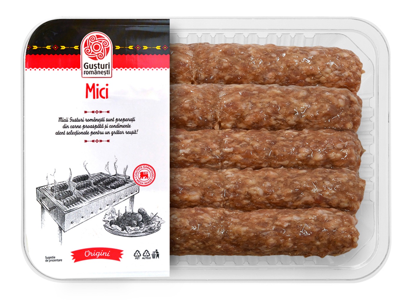 Ce conțin, de fapt, micii „Gusturi Românești” care se găsesc în supermarketurile Mega Image