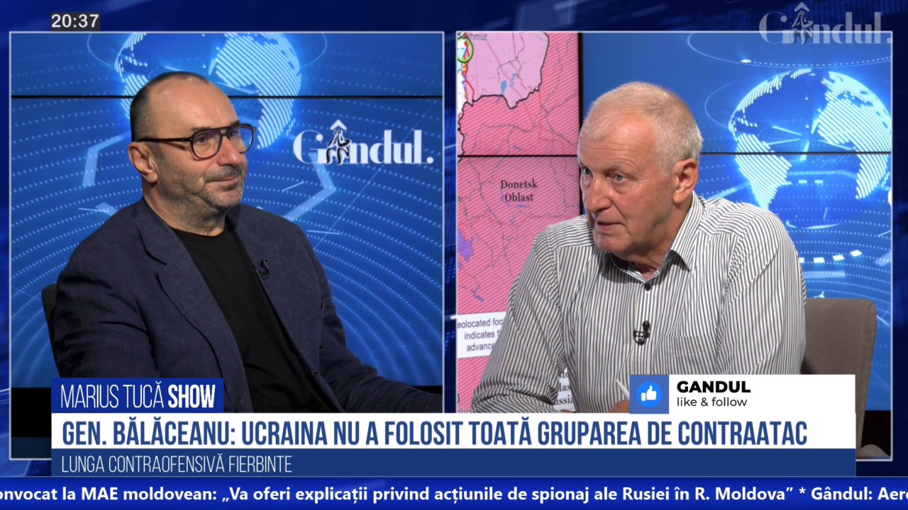 Gen. (R) Virgil Bălăceanu, despre conflictul din Ucraina: „Ambele părți au capacitatea de a continua războiul”