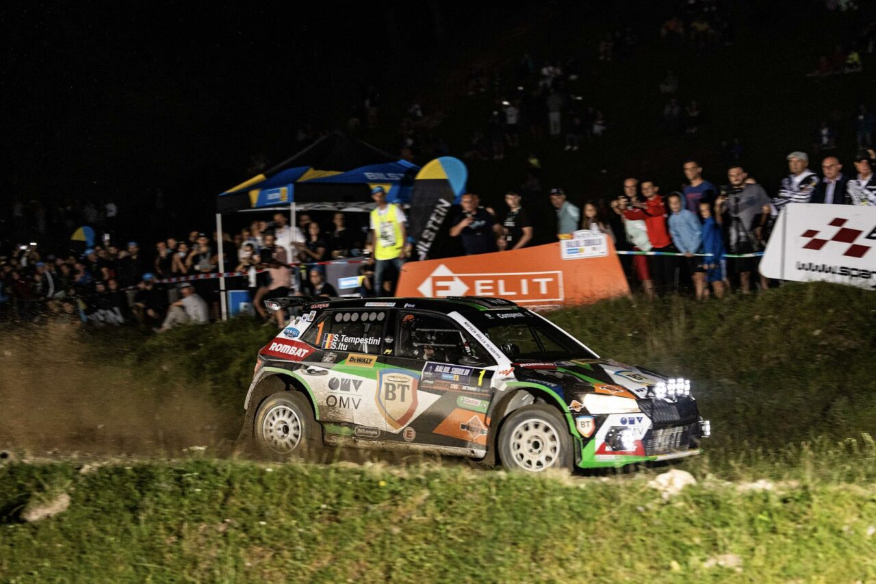 Simone Tempestini s-a impus în Raliul Sibiului! Este a patra victorie consecutivă | GALERIE FOTO