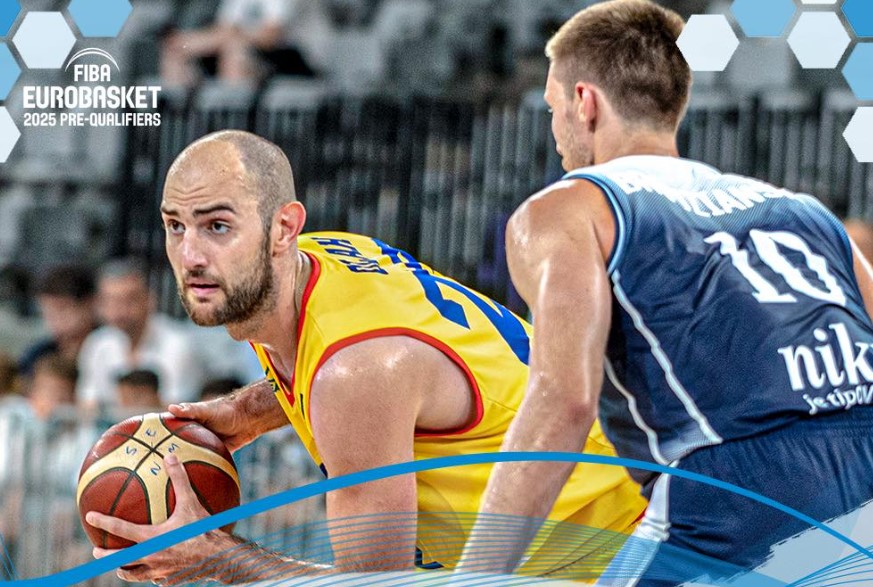 Eșec dureros cu Slovacia la BASCHET masculin după ce am condus pe final de meci la Pitești! Ce urmează pentru „vulturi”