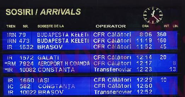 Ploile și furtunile au blocat mai multe trenuri. Întârzieri uriașe