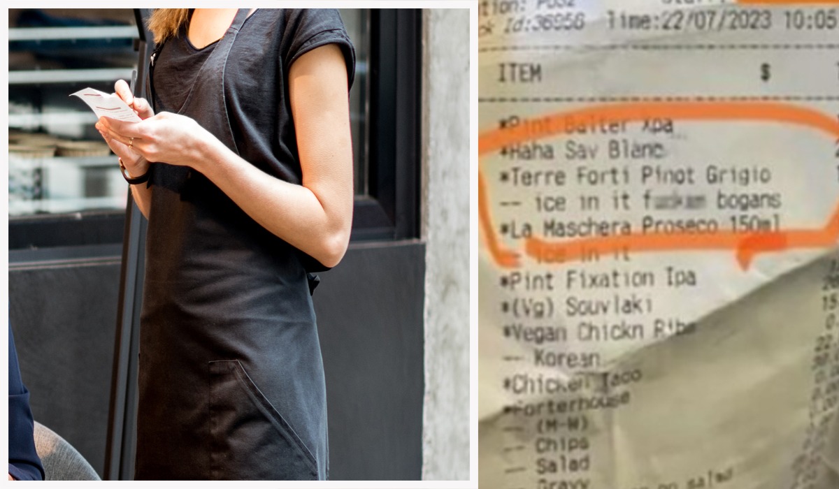 Mesajul cu care o chelneriță din Australia a ȘOCAT un cuplu venit la restaurant. „Clientul a plătit pentru ea și…”