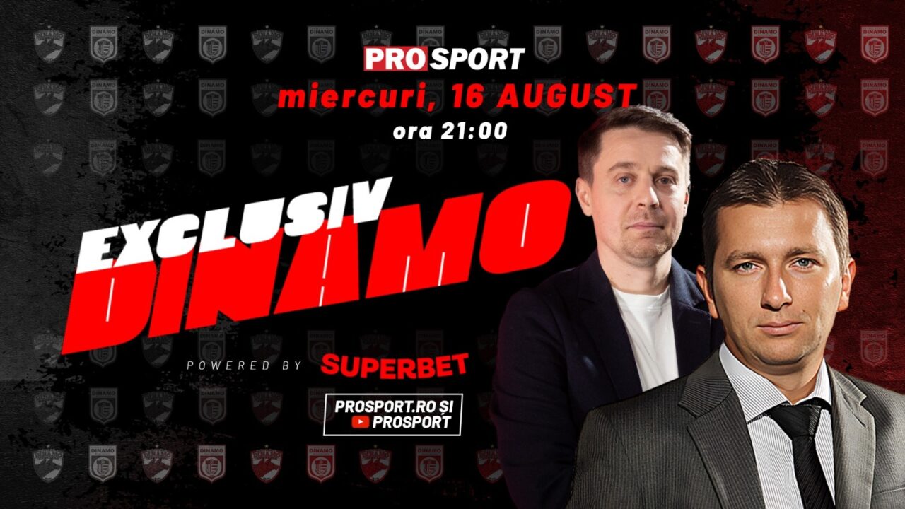 Ediție incendiară la EXCLUSIV DINAMO miercuri, 16 august, de la ora 21.00! Andrei Cionca, ultimul acționar de la Dinamo, își prezintă planurile