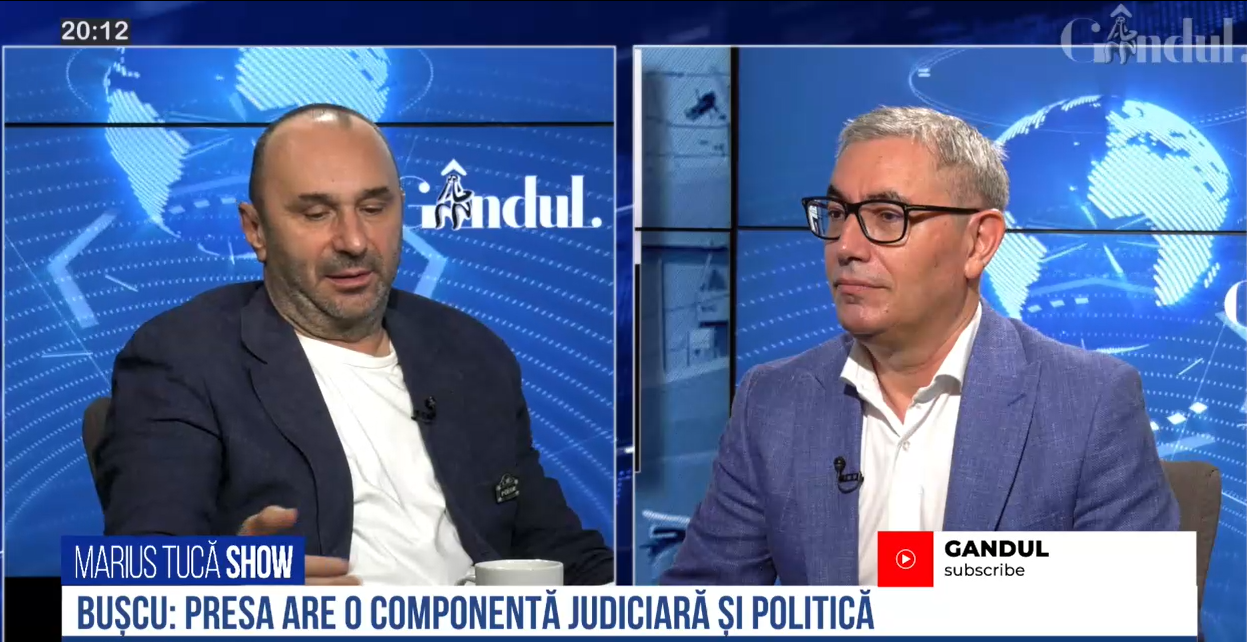 Doru Bușcu: „Media produce bani dacă este în PRIMELE rânduri. Pe vremuri se produceau foarte mulți bani din piață”