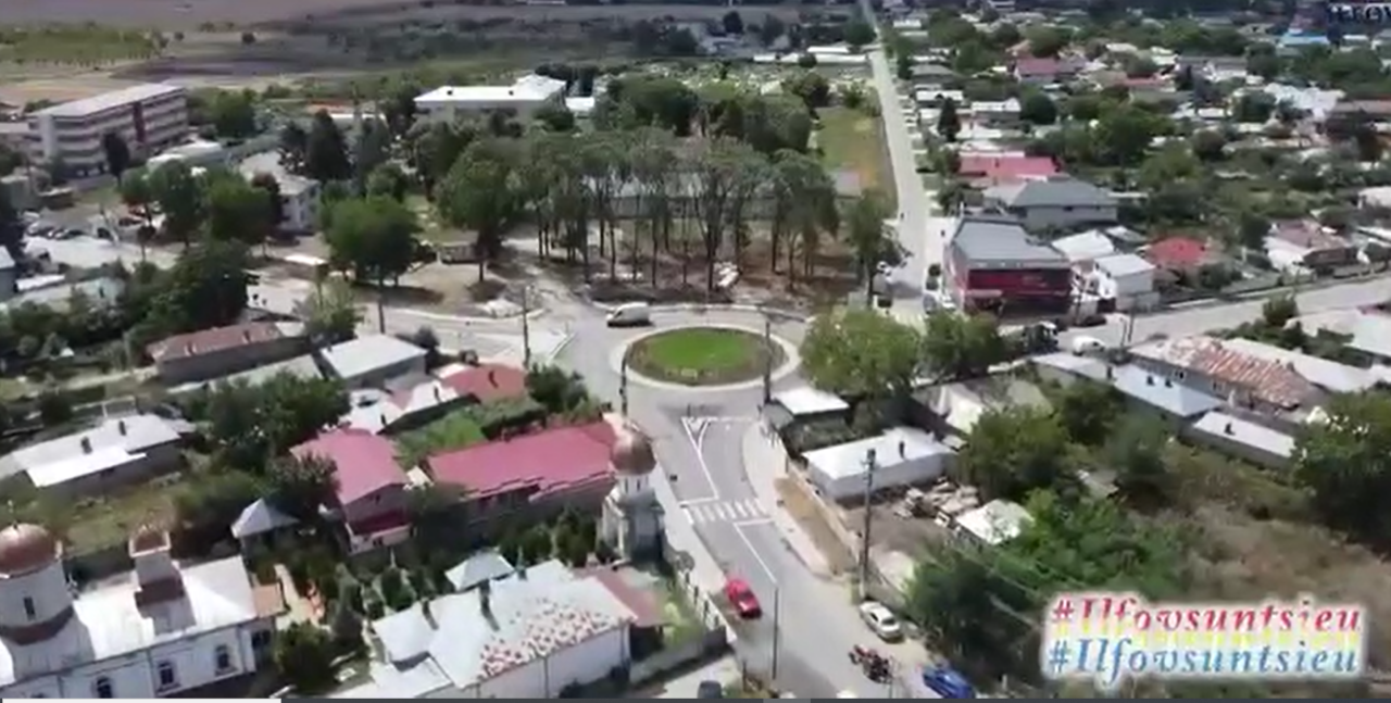 VIDEO | Giratoriul din Bălăceanca (Ilfov) a fost finalizat la patru luni de la începerea lucrărilor (P)