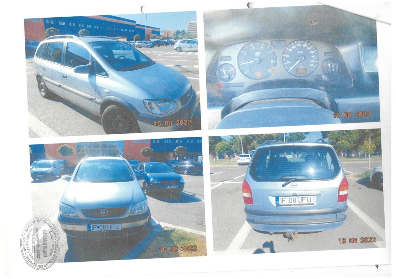 ANAF scoate la vânzare un Opel Zafira. Cât costă maşina