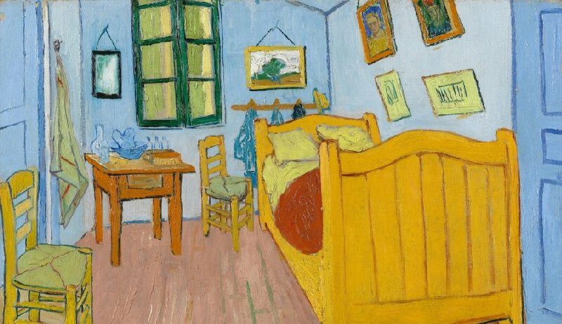 Adăugiri neintenționate – Urme de ziar pe „Dormitorul” lui Van Gogh