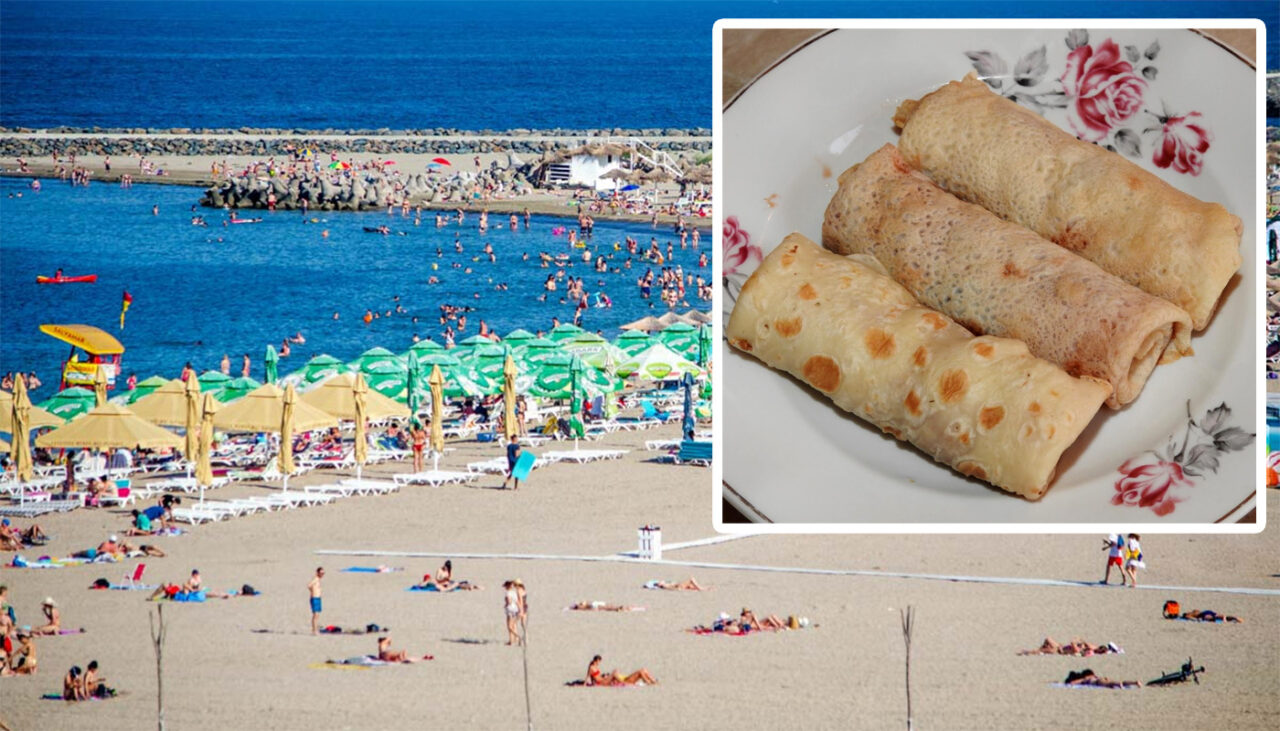 Nu este o eroare! Cu câți lei se vinde o singură clătită, pe plaja din Mamaia