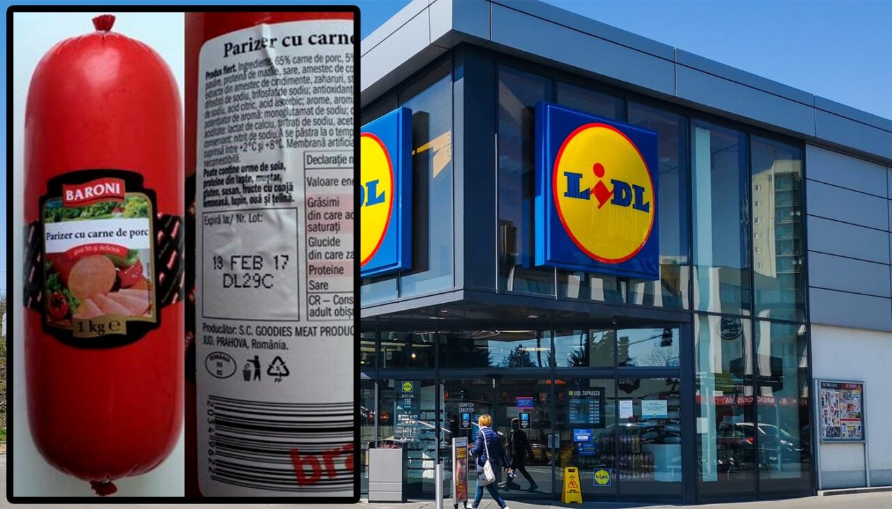 Ce mănânci, de fapt, când cumperi un PARIZER Baroni din supermarketurile Lidl din România
