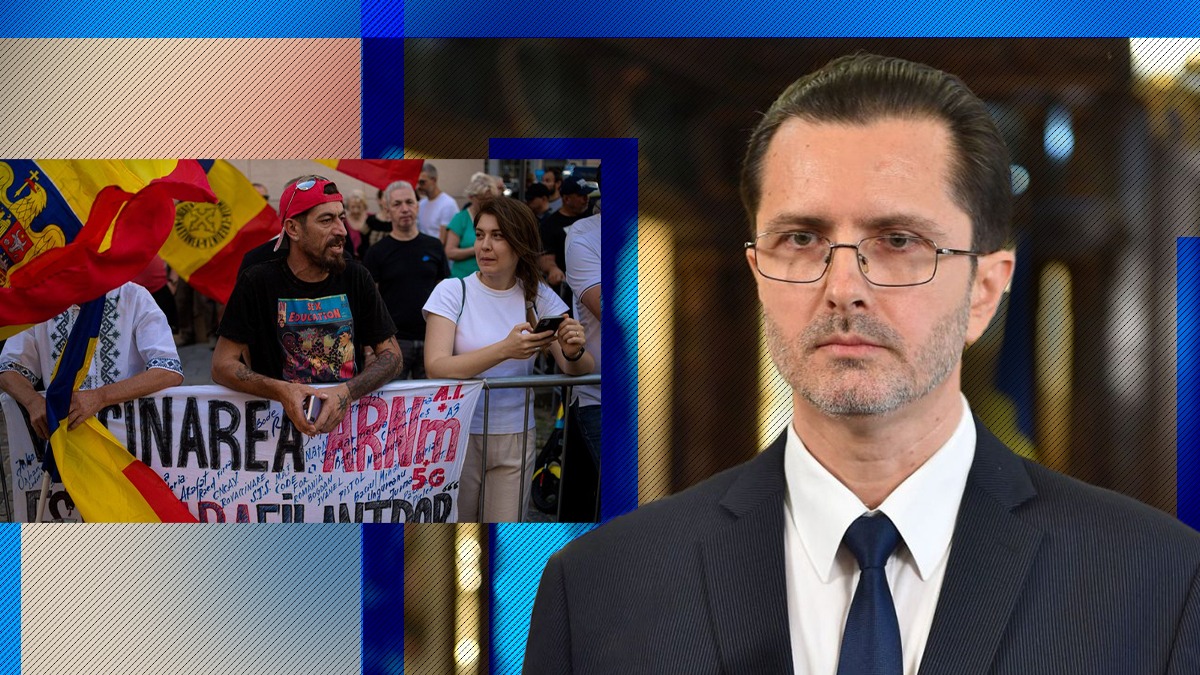 Vasile Bănescu, după protestul AUR de la Ministerul Sănătății: Populismul îmbrăcat tricolor luptă în stradă cu fantome