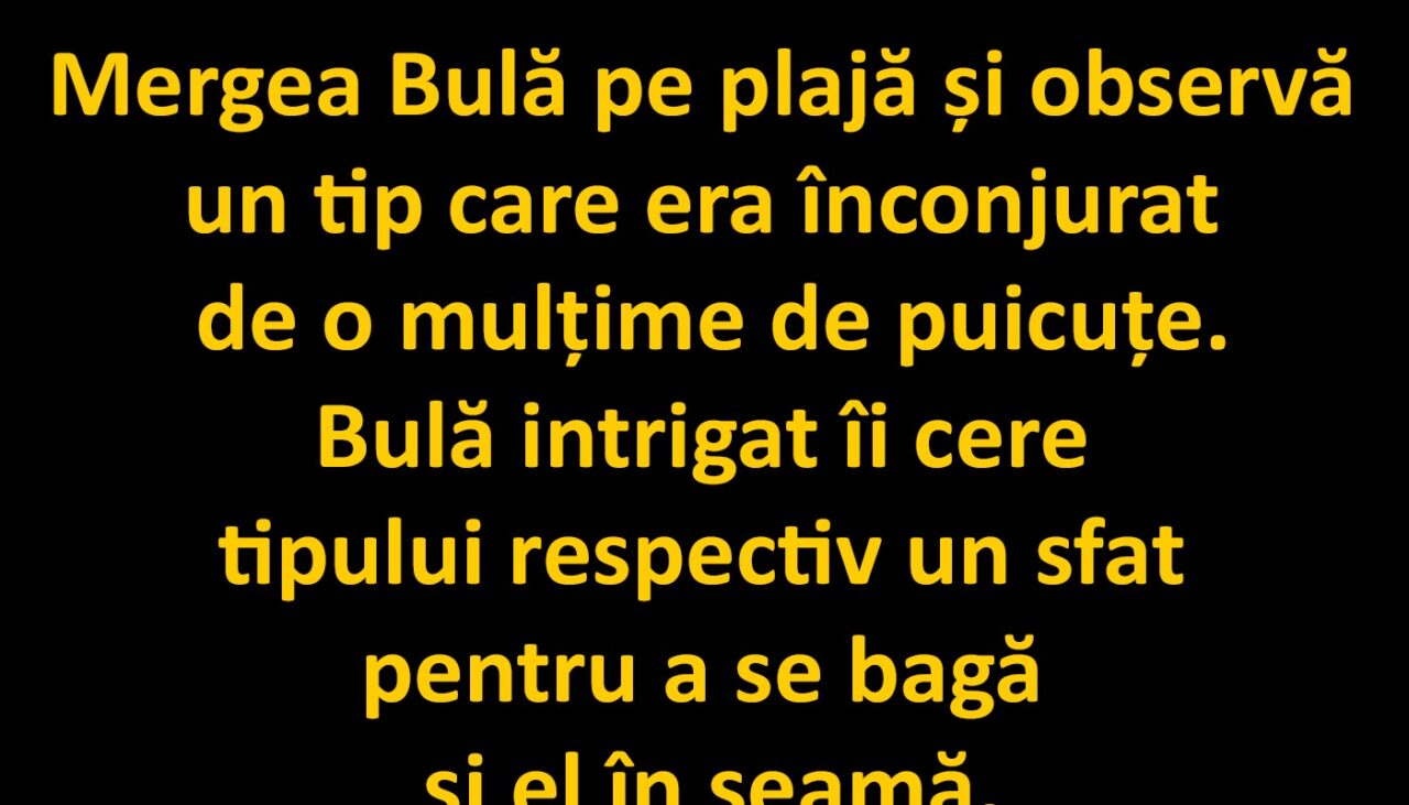 Bancul de marți | Bulă își bagă un cartof în slip la plajă