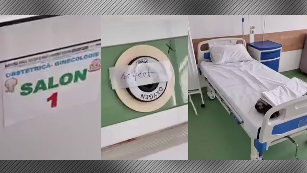 VIDEO | Cum arată salonul în care a fost internată Alexandra, tânăra mămică moartă în spitalul din Botoșani