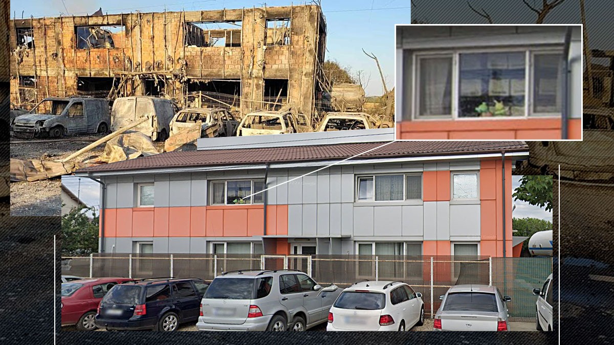 Imaginea Apocalipsei, la Crevedia. Grădiniță aflată gard în gard cu stația GPL, DEZINTEGRATĂ de suflul exploziilor