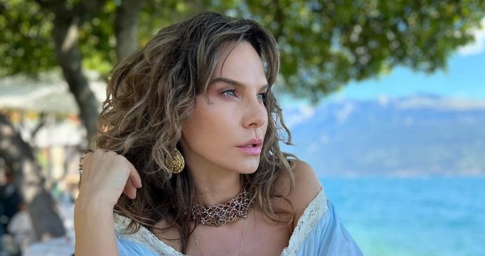 FOTO / Anna Lesko, ireproșabilă în costum de baie. SENZUALITATE la superlativ!