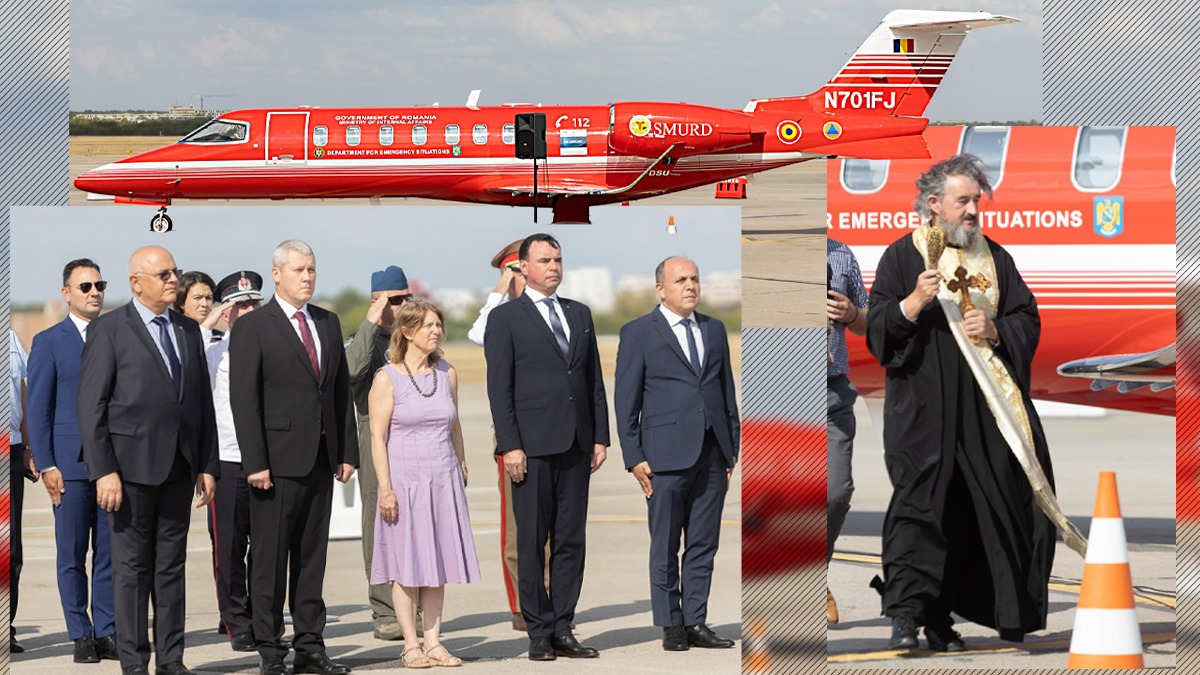 MAI și SMURD au fost dotate cu superavioane. Ministrului de Interne, Predoiu: „România a investit un miliard de euro în acest domeniu”