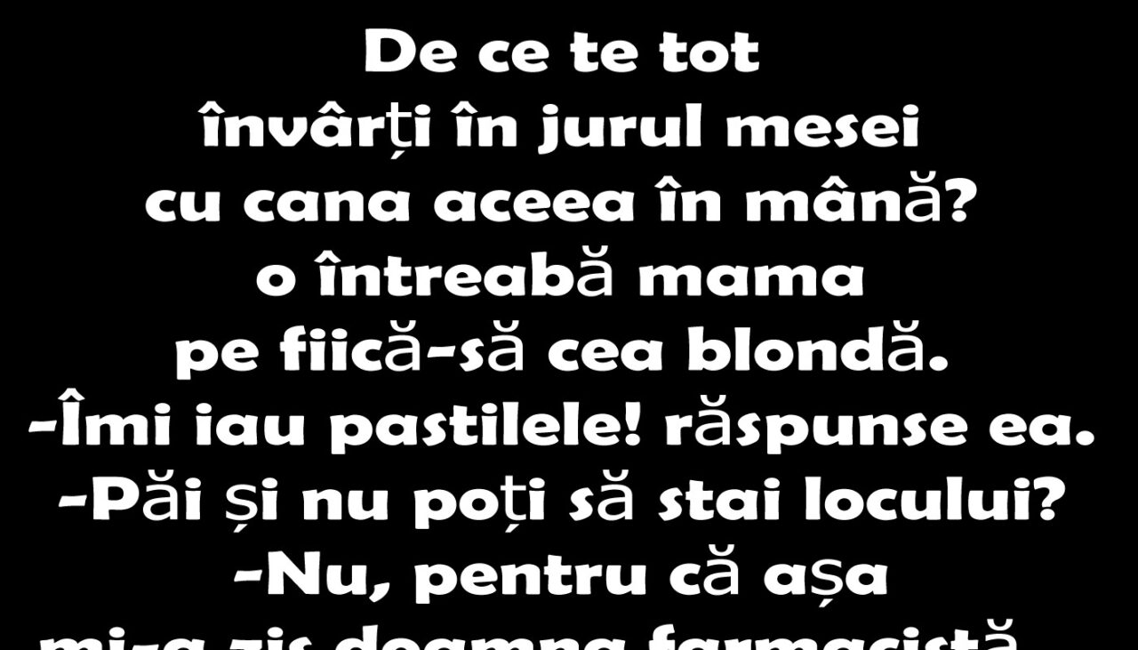BANCUL nopții | De ce te tot învârți în jurul mesei?