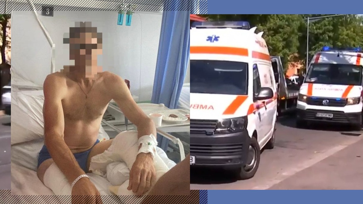EXCLUSIV | Bărbatul care i-ar fi căzut victimă unui preot de la Muntele Athos este adus în România cu o ambulanță. ”Starea lui nu este bună”