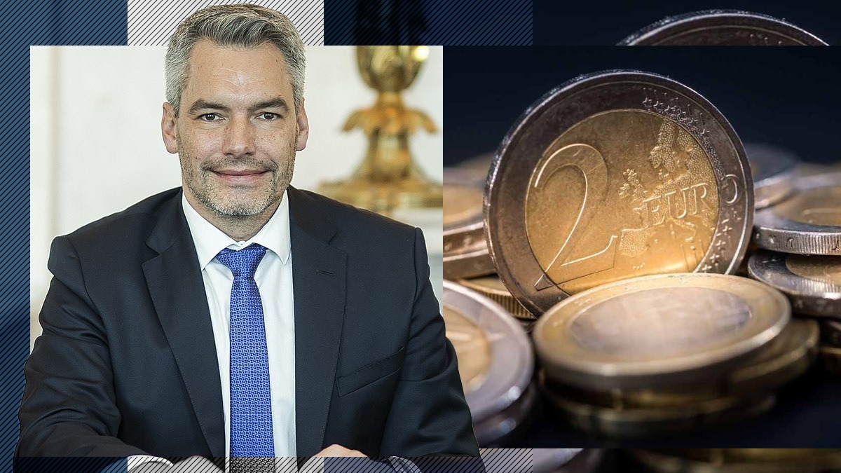 Cancelarul Austriei, Karl Nehammer, acuzat că a „furat” proiectul „bani gheață” de la extrema dreaptă. Ce promite electoratului său