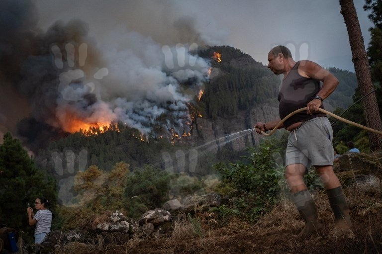 GALERIE FOTO| Tenerife, de la EXTAZ la AGONIE. Incendiile fac ravagii în insula spaniolă: „Cel mai complicat din ultimii 40 de ani”