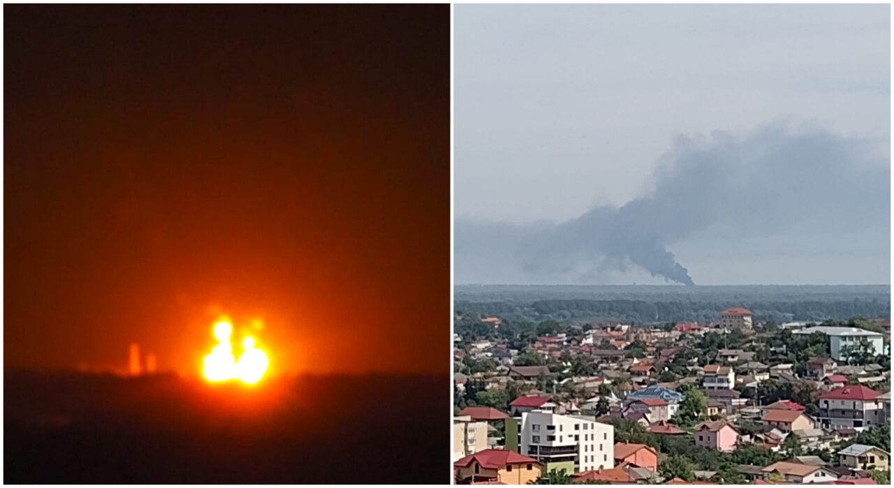 FOTO | Imaginile groazei. Războiul din Ucraina bate la poarta României! Locuitorii din Tulcea au văzut bombardamentele: ”Am auzit întâi bubuituri”