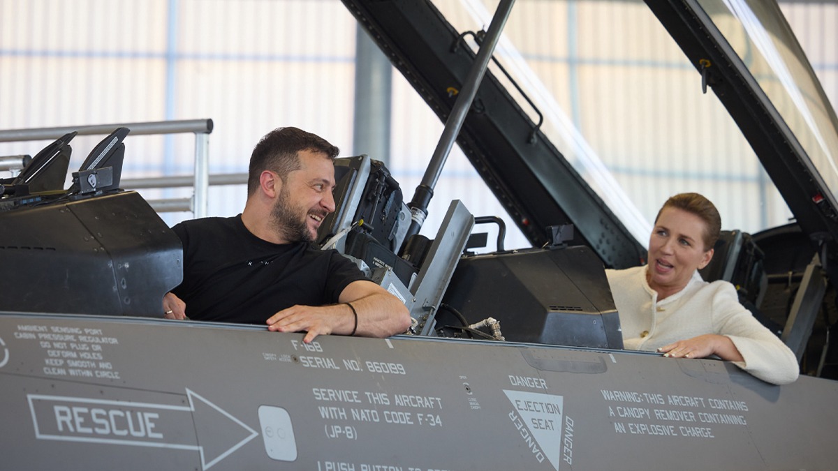 Volodimir Zelenski, în vizită la Copenhaga după anunțul privind livrarea de avioane F-16 din Danemarca și Olanda