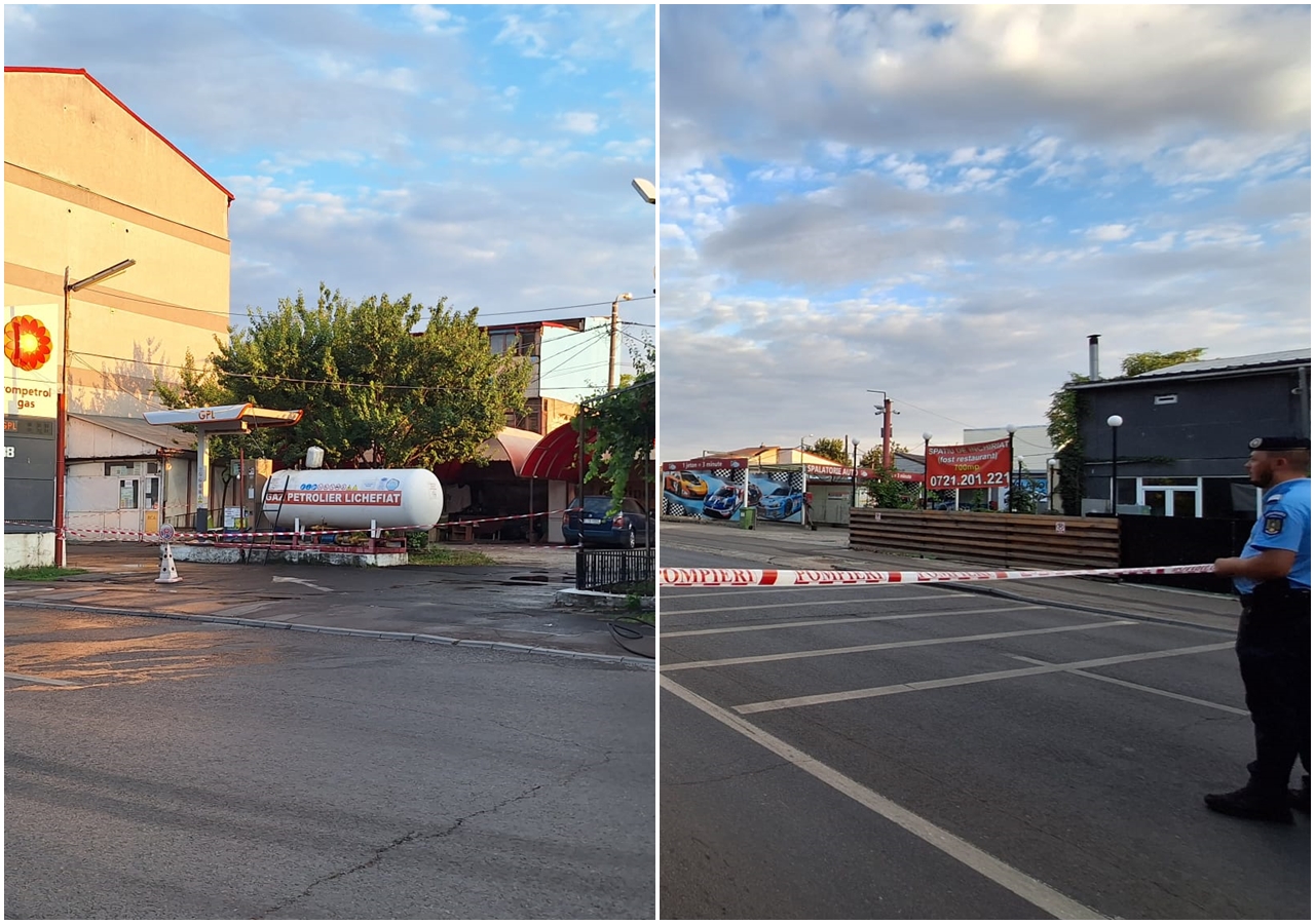 Pericol de explozie la o stație GPL din București / Meci de handal desfășurat în apropierea locului