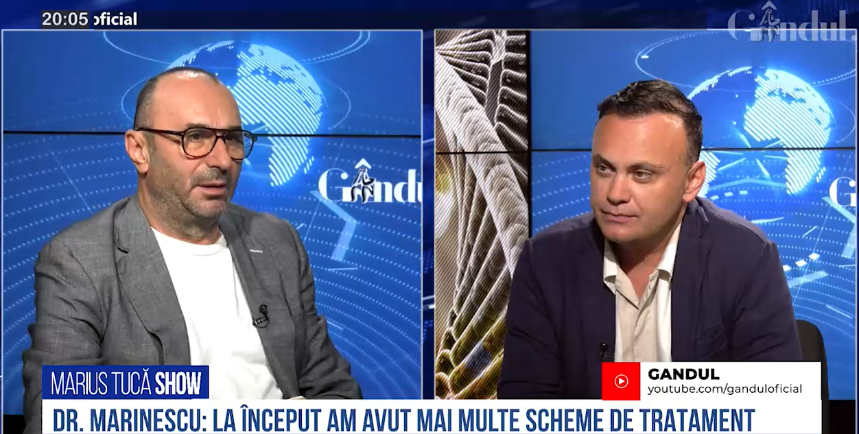 Dr. Adrian Marinescu: „Orice tratament antiviral funcționează dacă este administrat la începutul bolii”