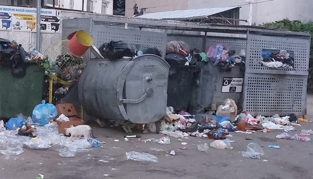 Orașul din România care a ajuns să fie îngropat în GUNOAIE. Imagini ireale făcute publice
