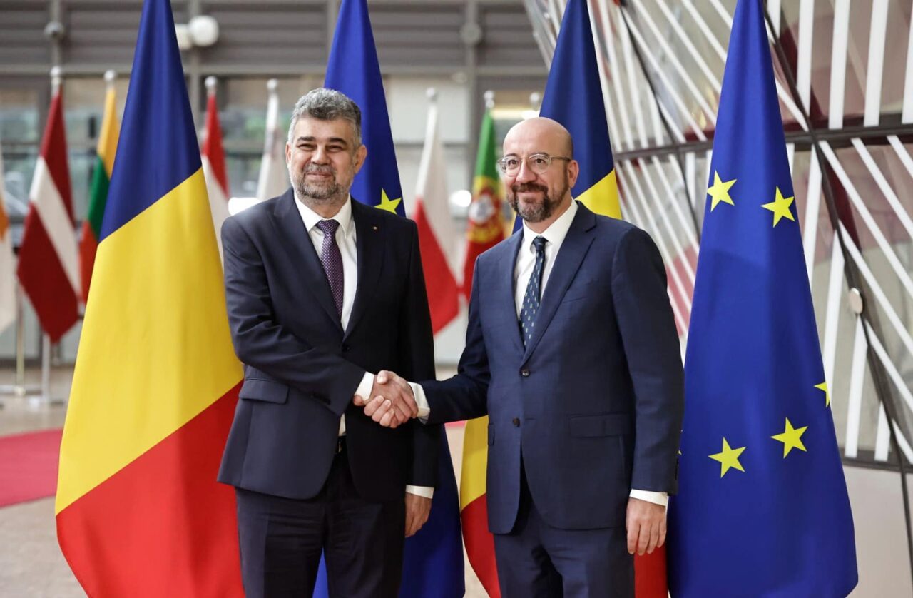 Președintele Consiliului European l-a asigurat pe premierul Marcel Ciolacu de susținerea sa față de aderarea României la Schengen