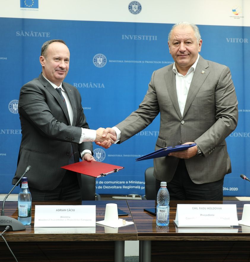 Ministrul Adrian Câciu a semnat contracte de finanțare în valoare de 47,5 lei pentru susținerea colectării selective a deșeurilor