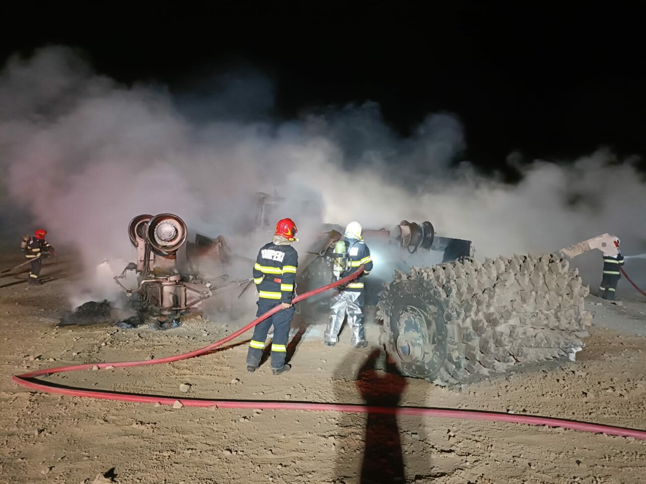 Echipele Transgaz au reparat conducta avariată pe Autostrada Moldovei. Secretar de stat la Transporturi: „Până la relocare nu se execută lucrare”