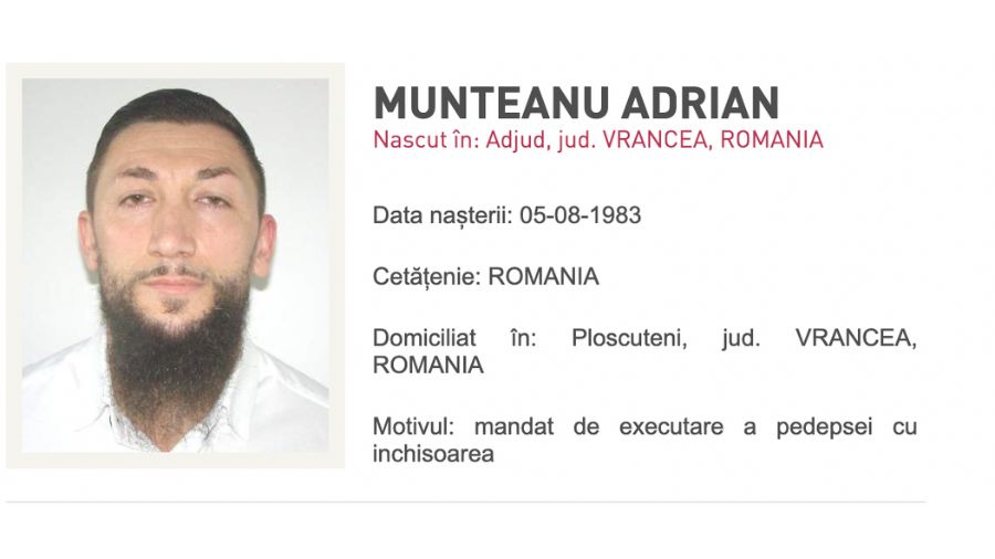 Infractor extrem de PERICULOS, dat în urmărire generală pentru a doua oară / A fost condamnat pentru trafic de minore în Italia, Austria și Franța