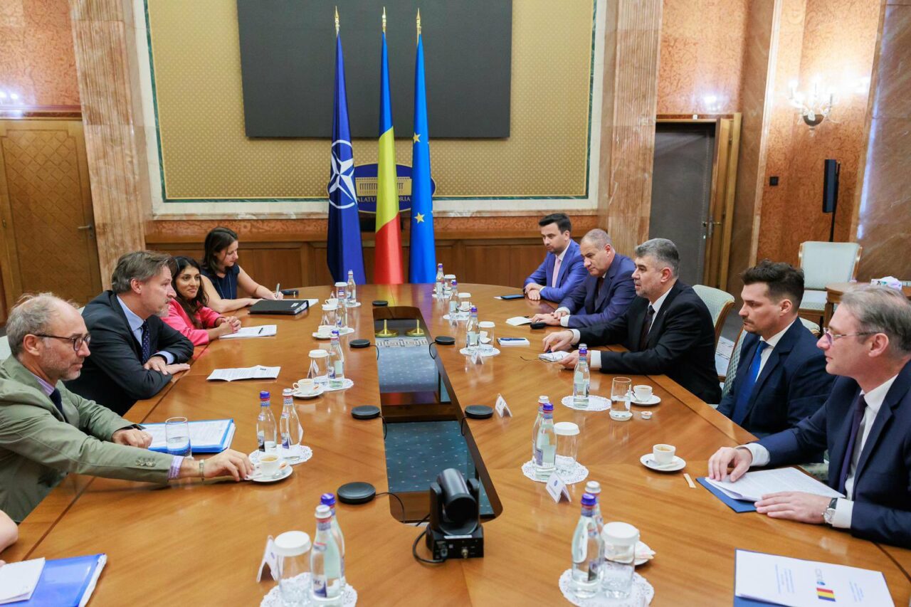 VIDEO | România vrea să adere la OCDE. Marcel Ciolacu s-a întâlnit cu Ulrik Knudsen, secretarul general adjunct al OCDE