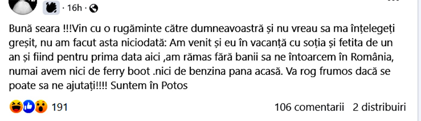 Ce a făcut un cuplu de turiști români, după ce a rămas fără bani în Grecia: