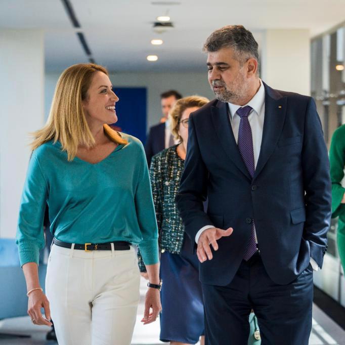 sursa foto: Twitter Roberta Metsola