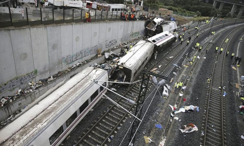 ACCIDENT cumplit în Spania. Patru morți și trei răniți, după ce au fost loviți de tren