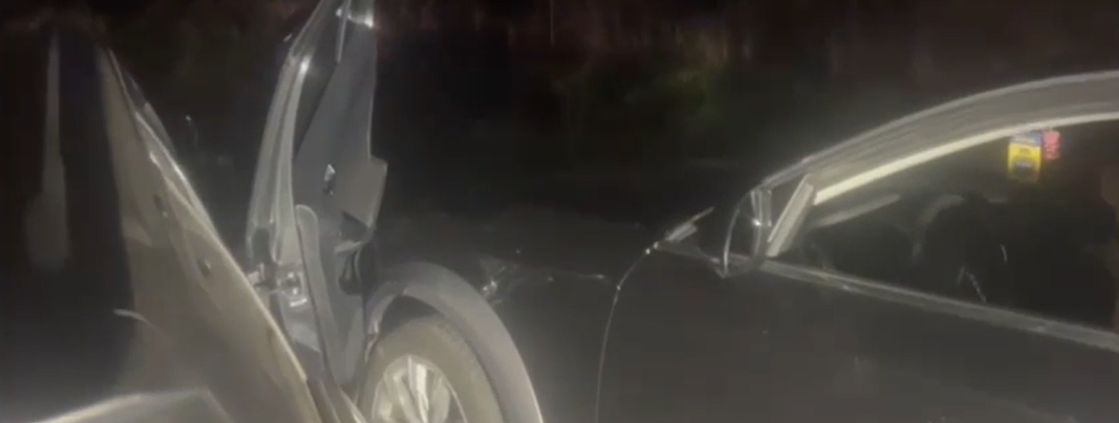 VIDEO| Un dealer de droguri din Brașov a încercat să fugă de Poliție și a intrat cu mașina într-o autospecială a BCCO / A fost oprit după 800 de metri