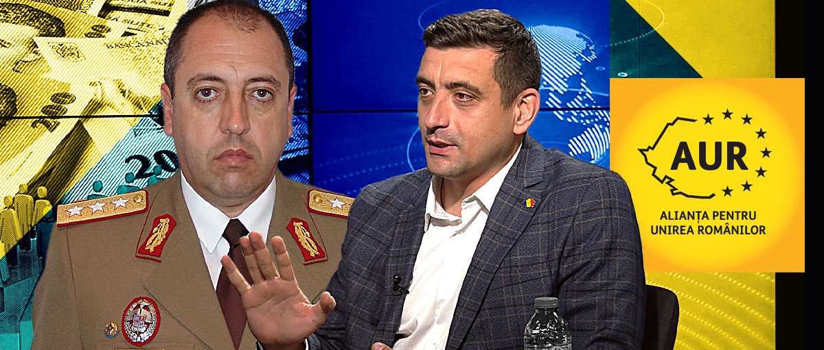 Liderul AUR, despre generalul Marian Hăpău: „Nu l-am văzut vreodată. Nu este membru AUR”