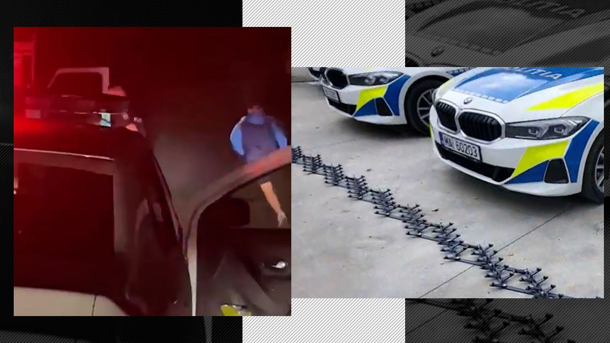 Șofer beat şi fără permis, oprit cu focuri de armă în Vrancea. Bărbatul lovise chiar autospeciala Poliţiei