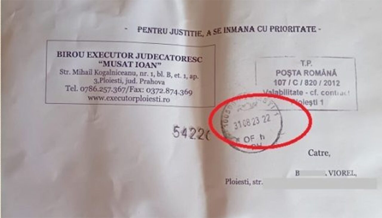 Motivul ciudat pentru care a fost executat silit Viorel din Ploiești: „O plăteam, că eu sunt corect, dar nu am știut de ea!”