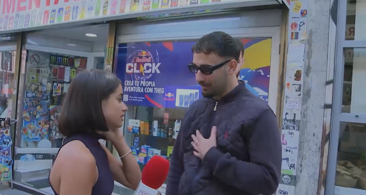 VIDEO | Român arestat în Spania, după ce a agresat o jurnalistă aflată în direct!