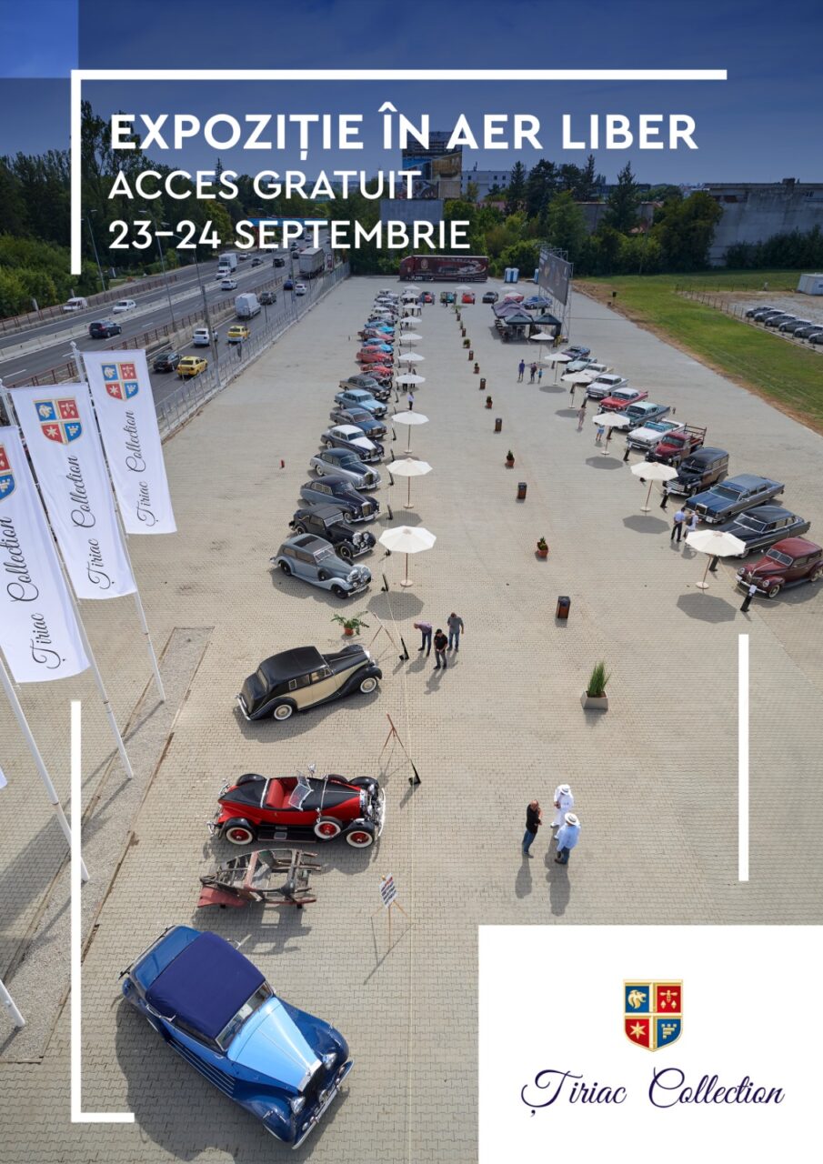 Țiriac Collection organizează a treia ediție consecutivă a expoziției sale auto anuale în aer liber