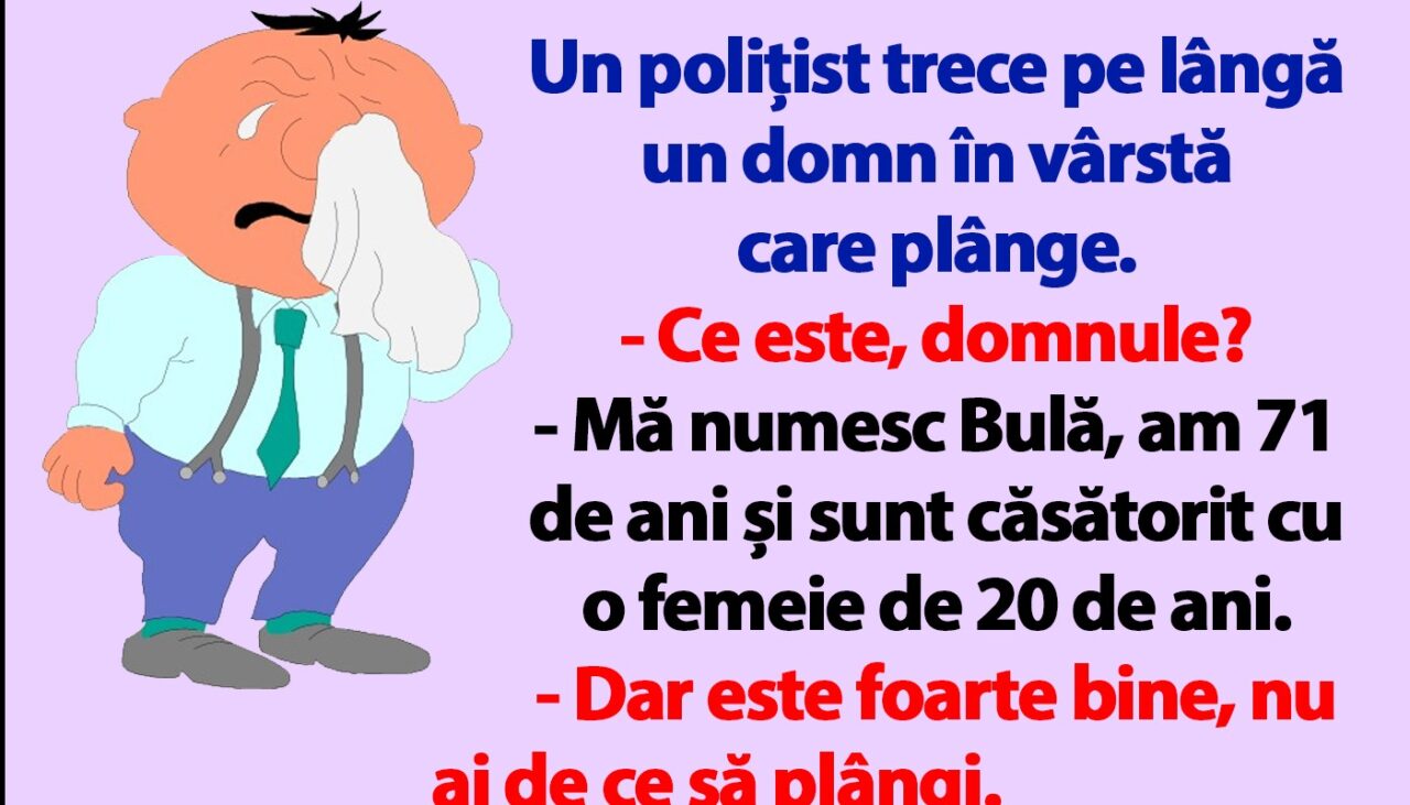 BANC | Bulă, polițistul și nevasta tinerică