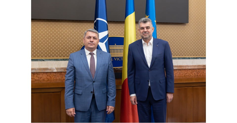 Marcel Ciolacu l-a primit la Palatul Victoria pe ambasadorul Republicii Armenia în România, Sergey Minasyan