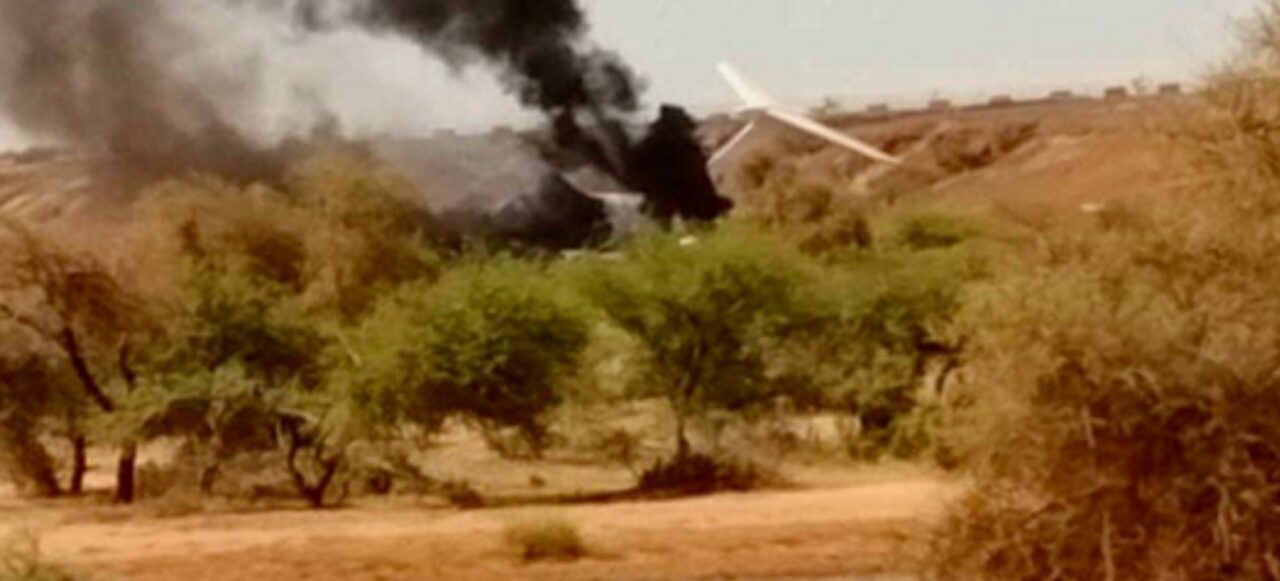 VIDEO | Prăbuşirea unui avion de tip Iliuşin-76 al armatei din Mali cu mercenari din Wagner la bord, surprinsă de o înregistrare video