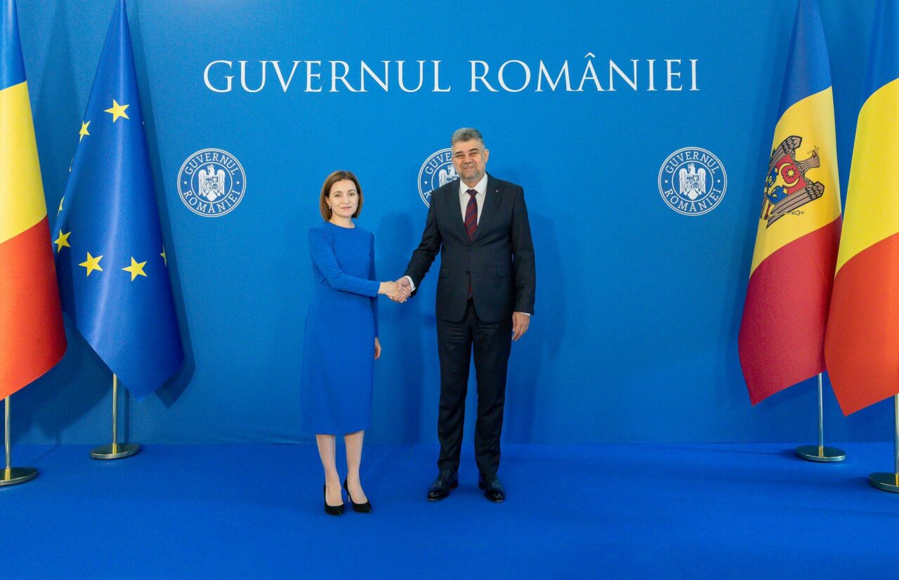 VIDEO | Maia Sandu a sosit la București. Premierul Marcel Ciolacu: România a transferat prima tranșă în valoare de 10 milioane de euro către Moldova